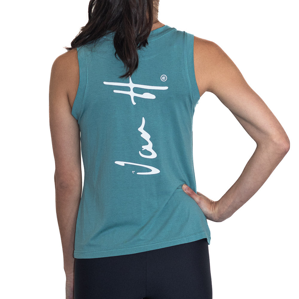 Back view of light blue tank top showing Van H branding, Front view of light blue tank top showing Van H branding, Sportswear, Active wear, running shirt, gym top, exercise top, South Africa, athletic wear, sports attire, locally made active wear, Van H, mens sportswear, ladies sportswear running tank