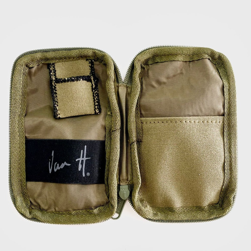 VanH Olive Canvas Tool Pouch