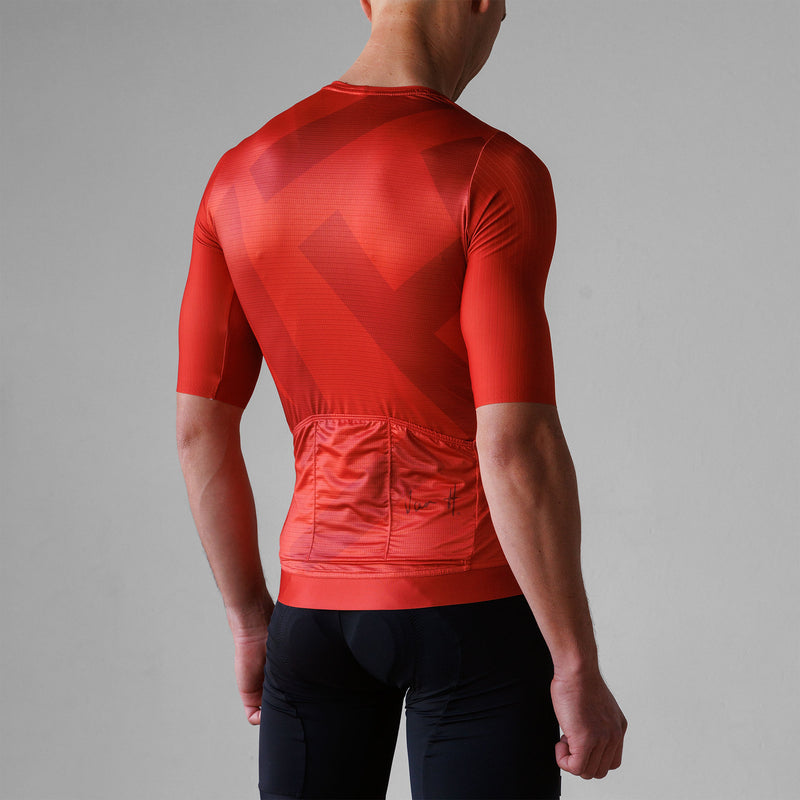 Red Riding Zipless Jersey