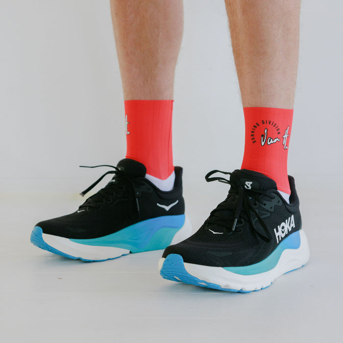 Coral Running Socks