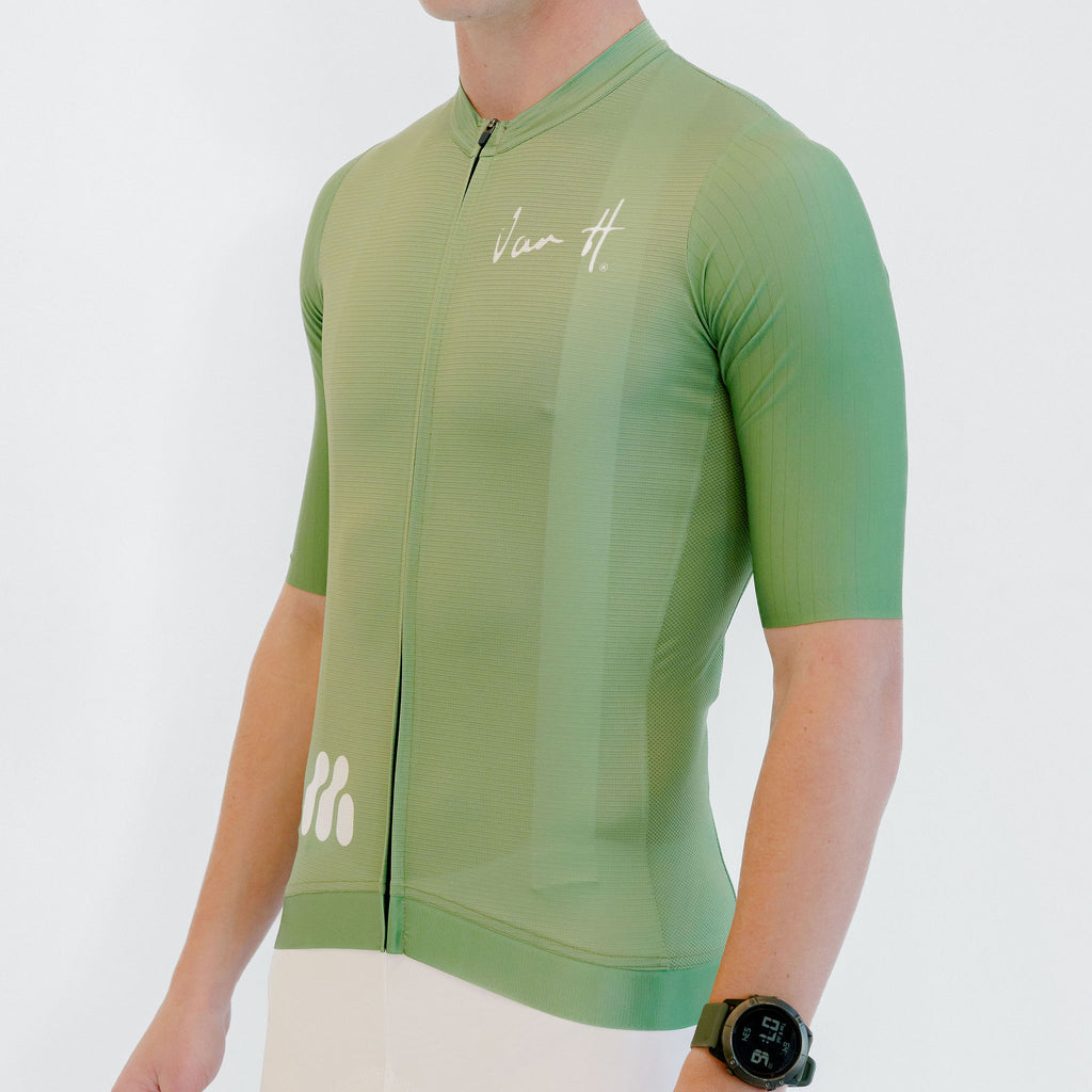 Mens Green Pulse Jersey