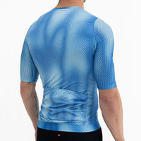 Blue Elevation Zipless jersey