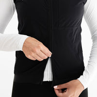 Womens Black All weather Gilet