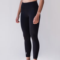 Black long tights with pocket