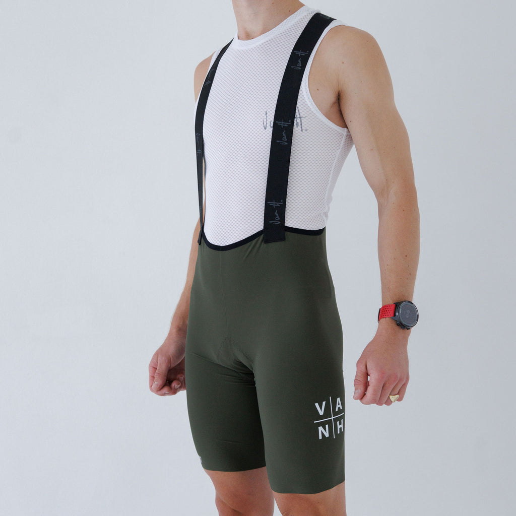 Mens Olive Tourmalet Bib