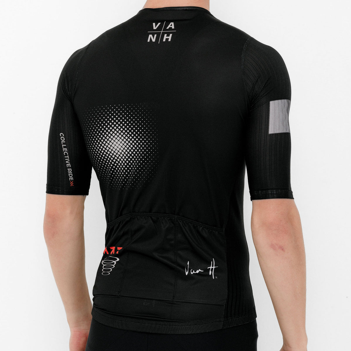Mens Black Pixelate Jersey