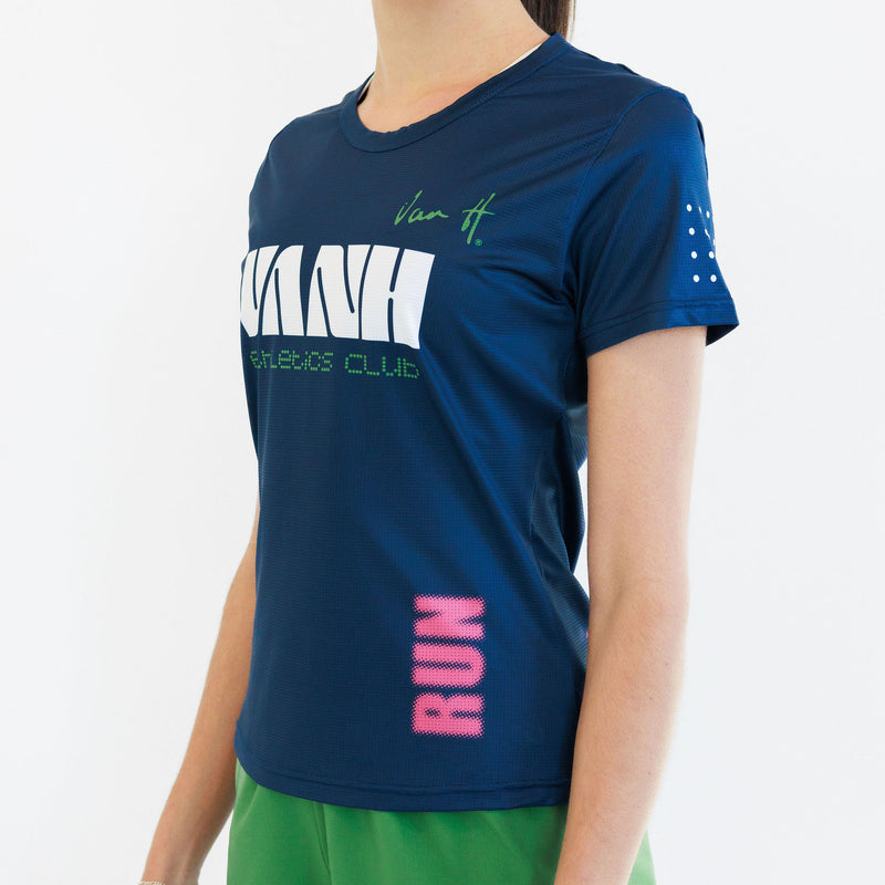 Verde Blue Sport Shirt Womens