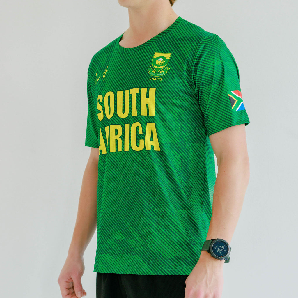 SA Green & Gold Supporter shirt Mens