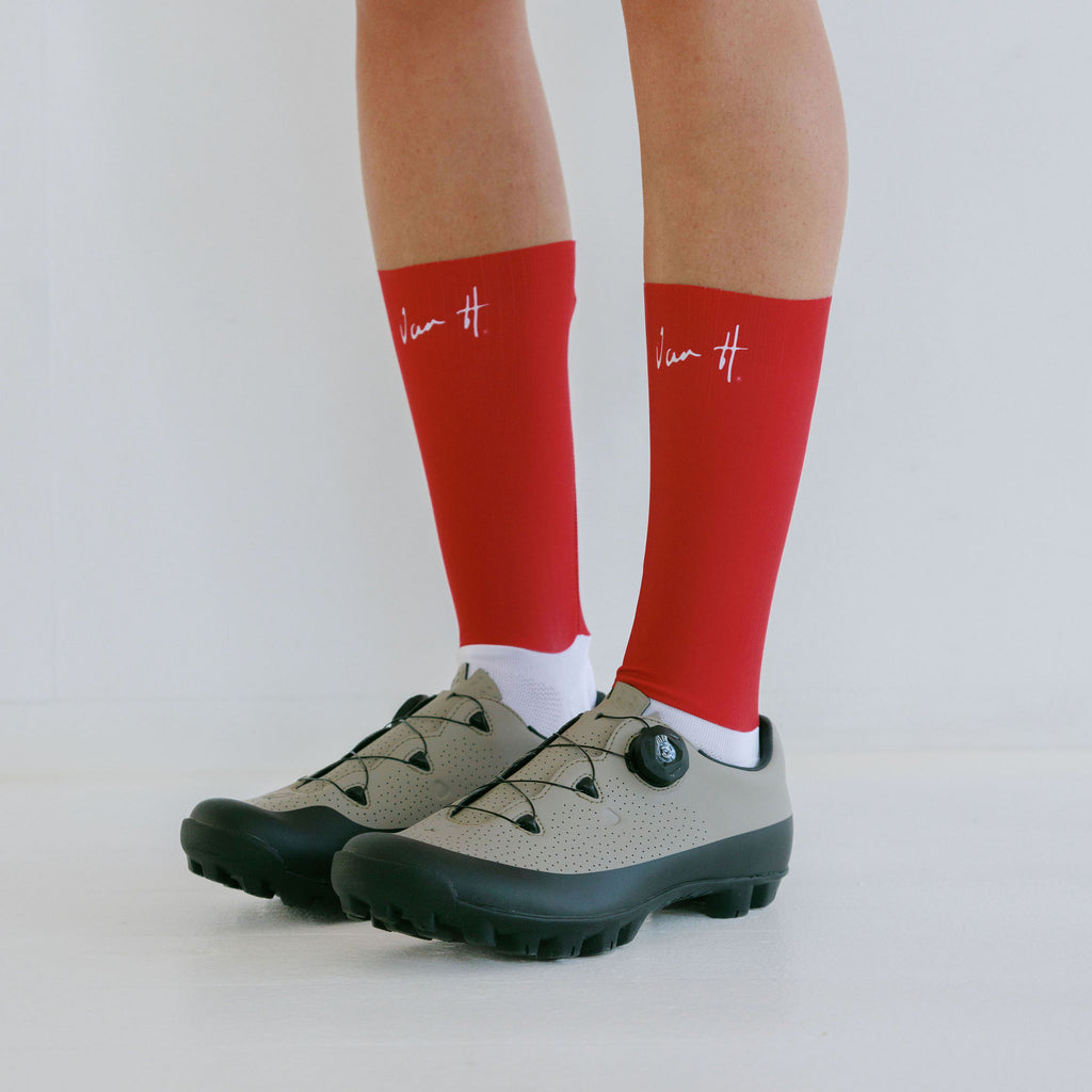Red Aero Socks