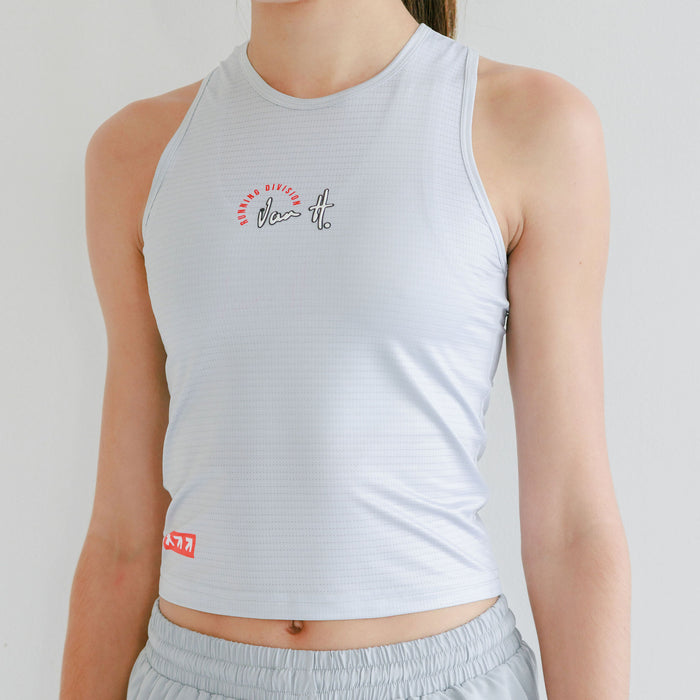 Grey raceback vest Womens