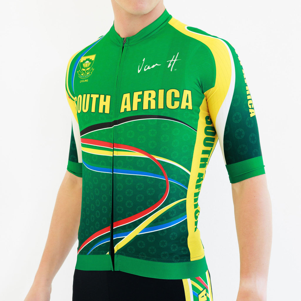 Mens SA Green & Gold Jersey