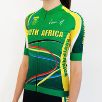 Womens SA Green & Gold Jersey