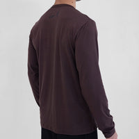 Mens Brown Summit Warm Up Top