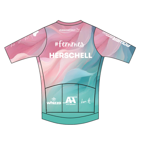 Femmes Turquoise Short Sleeve jersey Mens