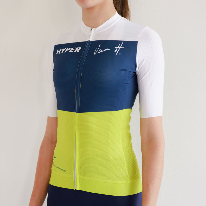 Womens Navy Hyper Jersey
