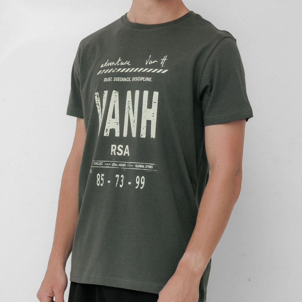 Mens Dark Olive t-shirt