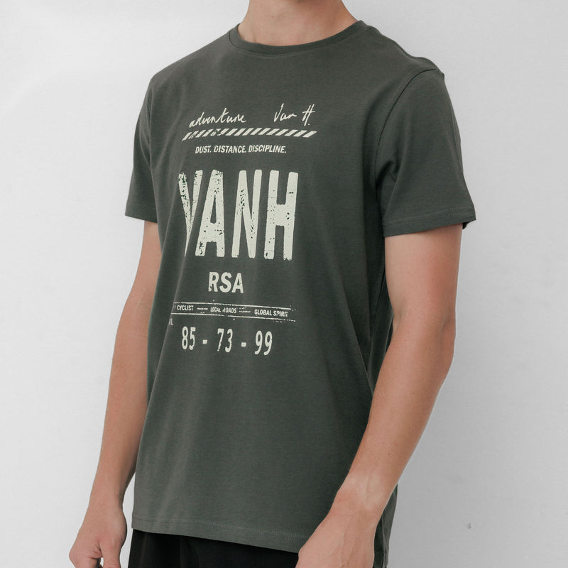 Mens Dark Olive t-shirt
