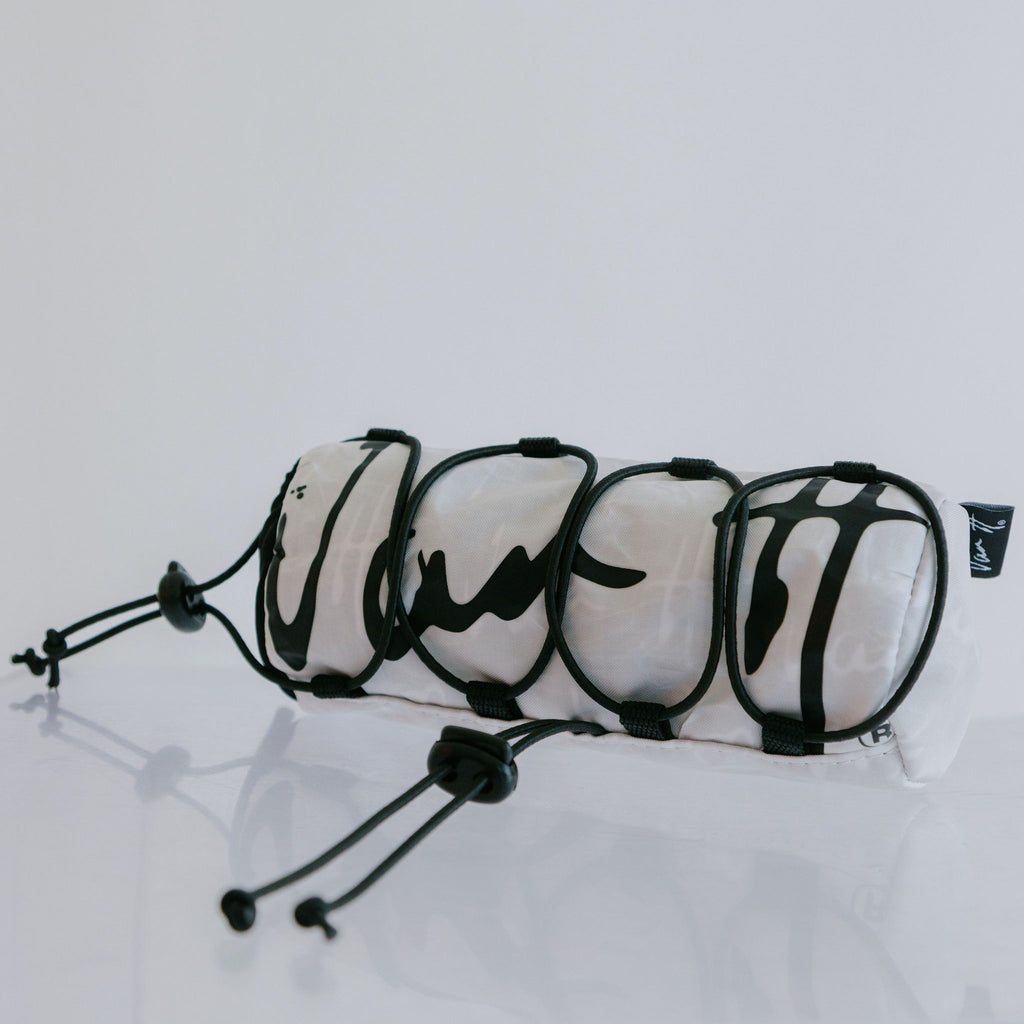 White Handlebar Bag