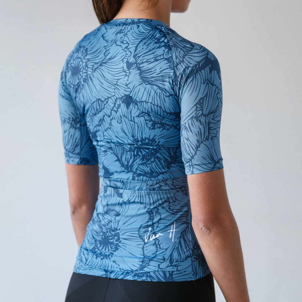 Fiore Blu Cycling jersey