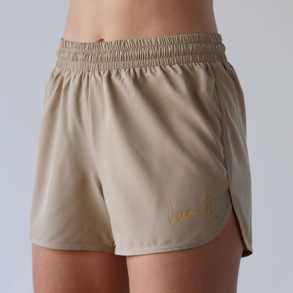 Women's PRE Running Short Khaki