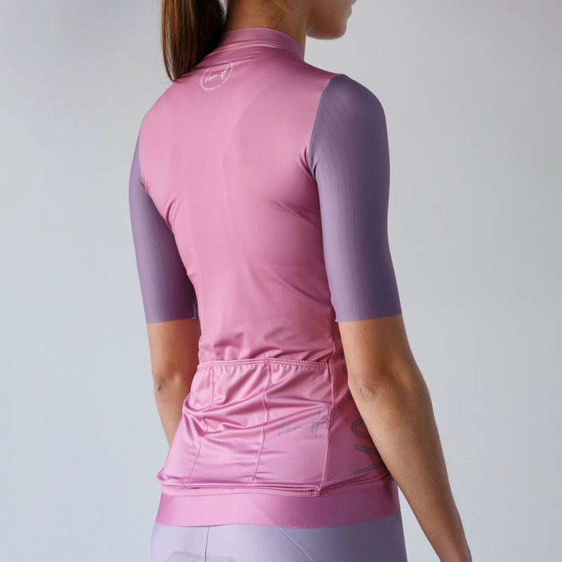 Rosa Viola Cycling jersey