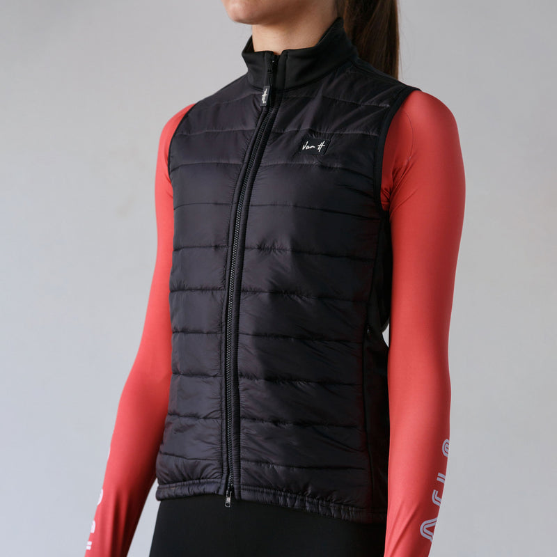 Women's Puffer Gilet with Collar