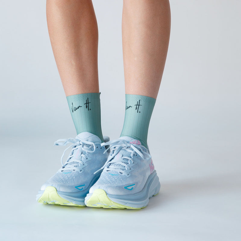 Sage Running Socks