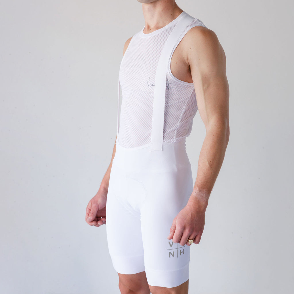 Men's White Stelvio bib