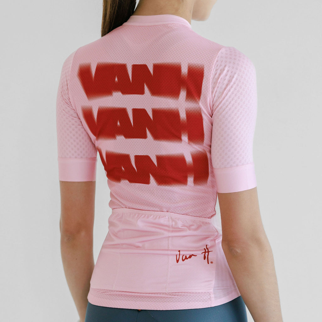 Womens Red Cherry Jersey