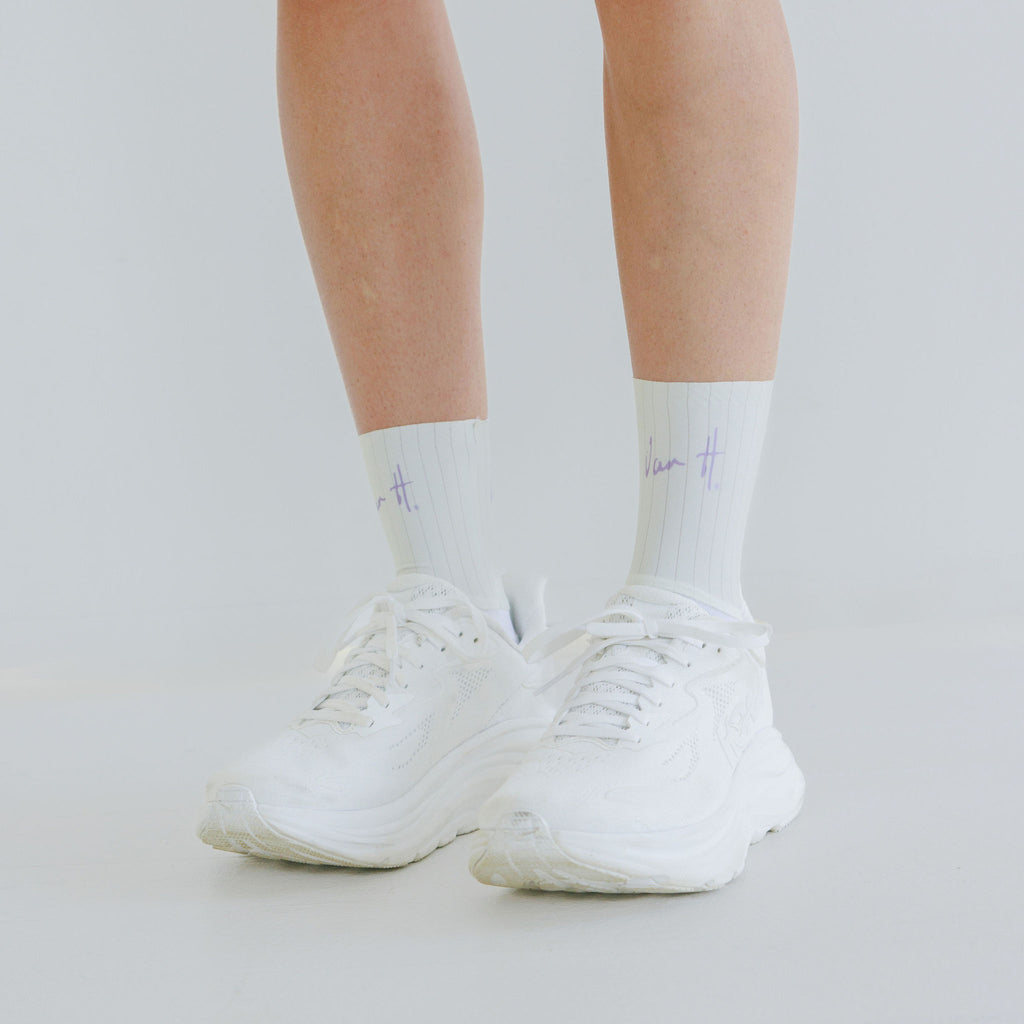 Opaline Yellow Running Socks