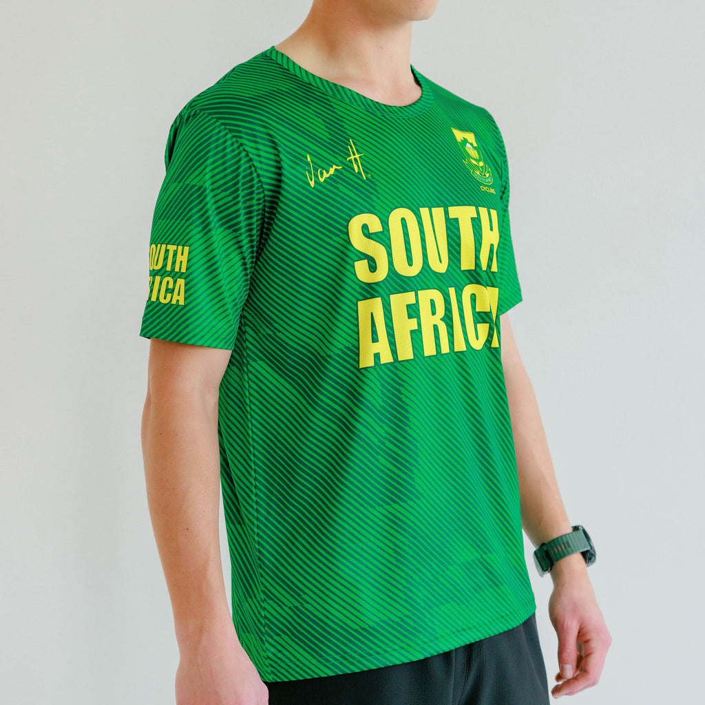 SA Green & Gold Supporter shirt Mens