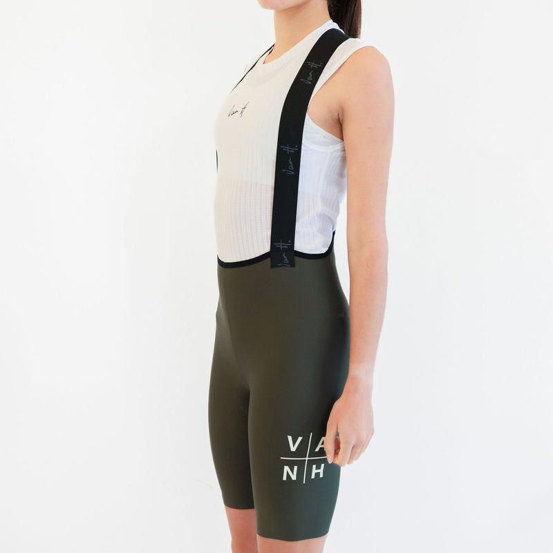 Womens Olive Tourmalet Bib