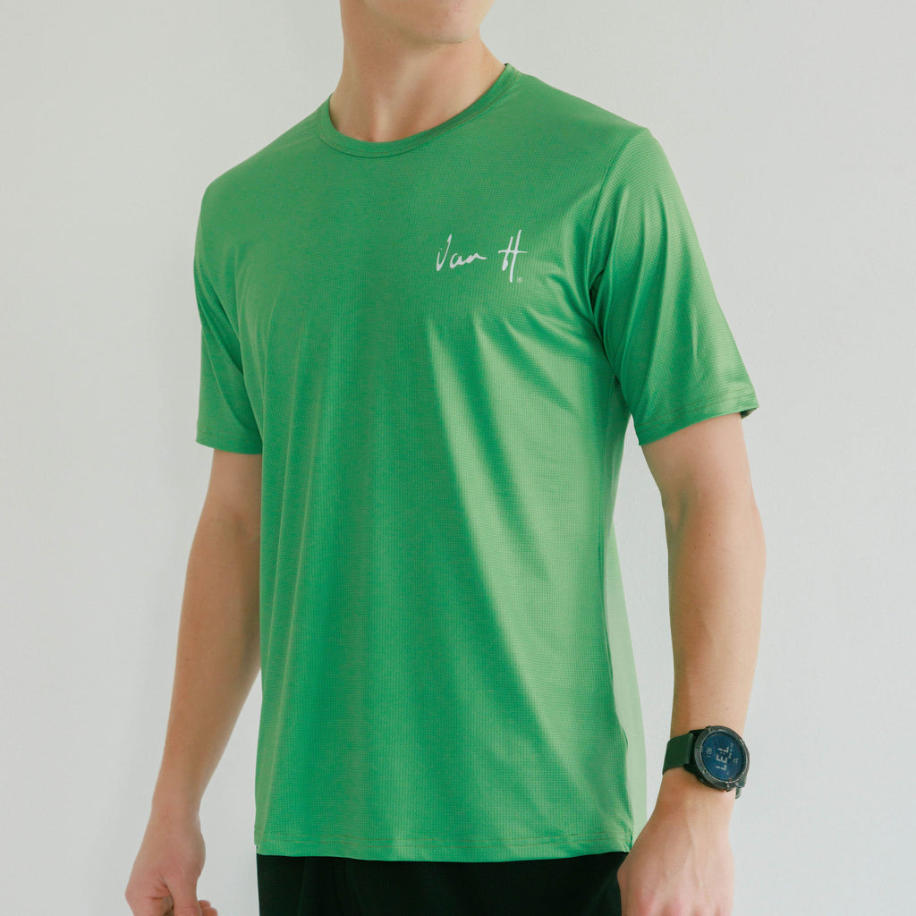 Green Pulse Sport Shirt Mens