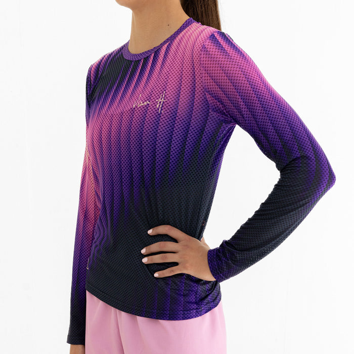Radiant Long Sleeve Sport Shirt Womens