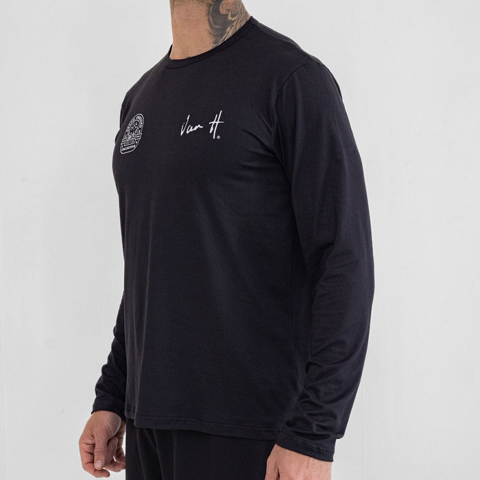 Mens Black Collective Warm Up Top