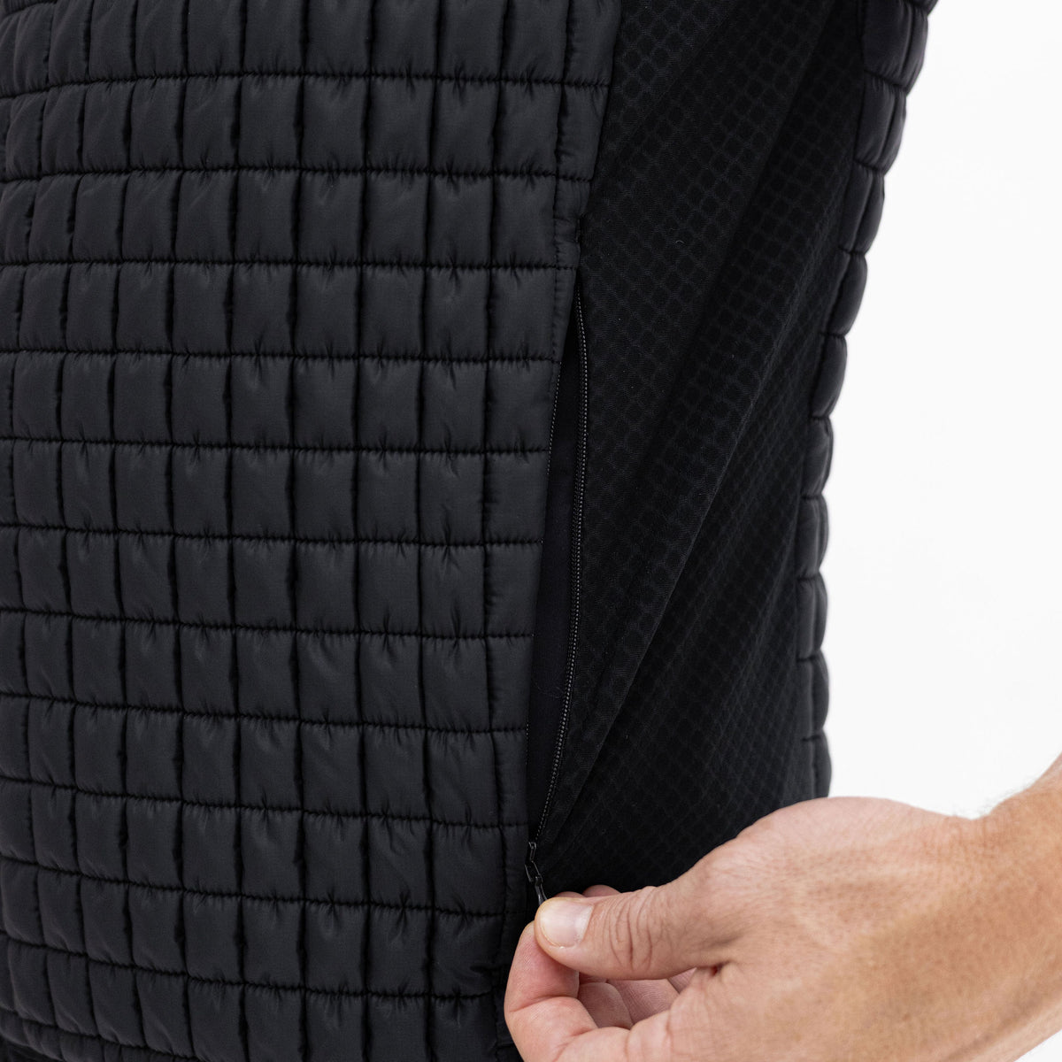 Mens Stretch Puffer Gilet