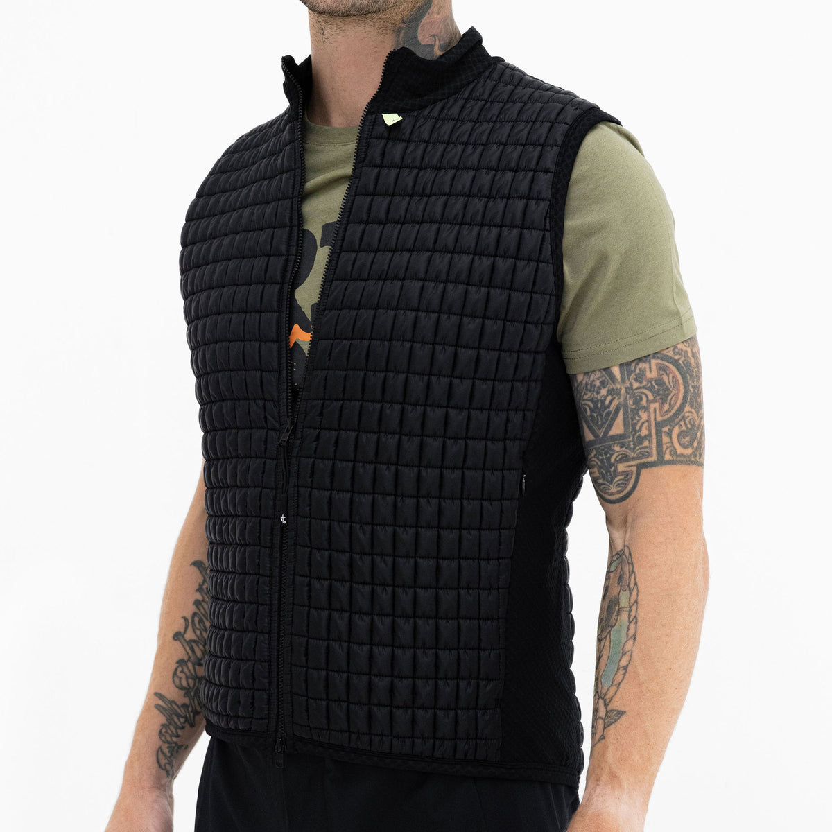 Mens Stretch Puffer Gilet
