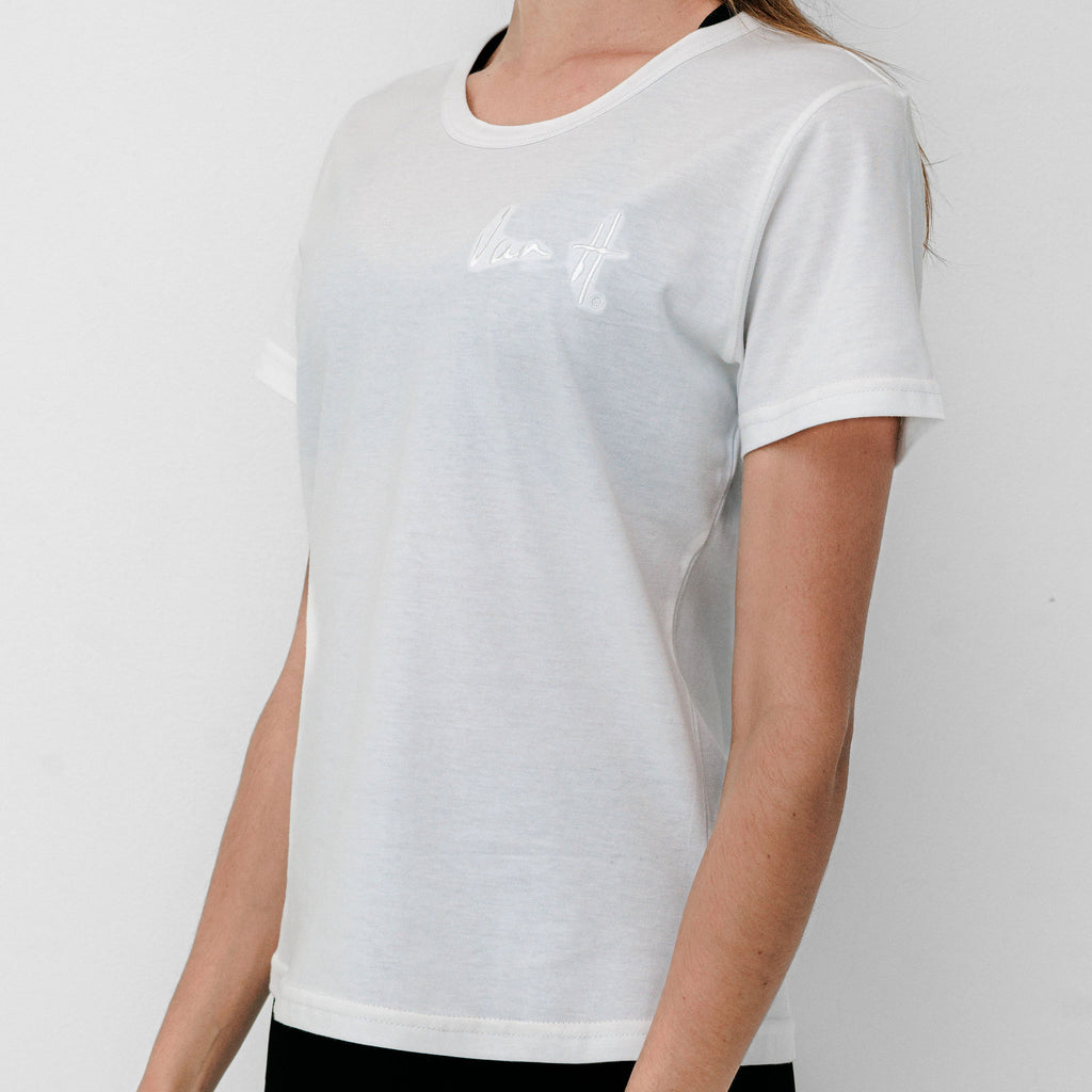 VanH Womens White T-shirt