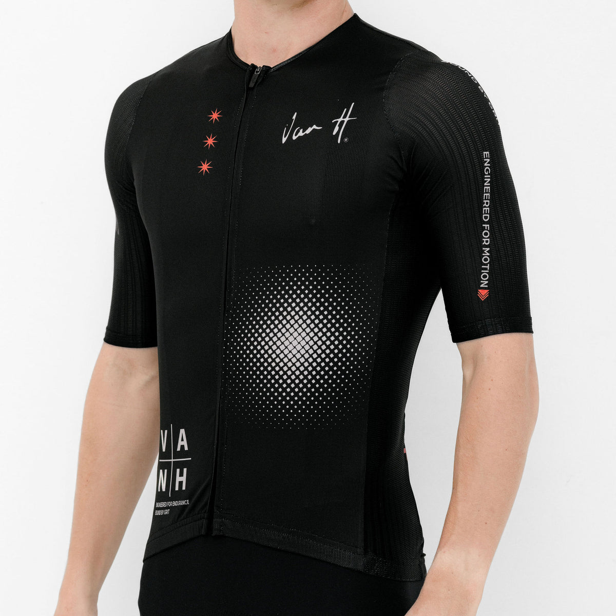 Mens Black Pixelate Jersey