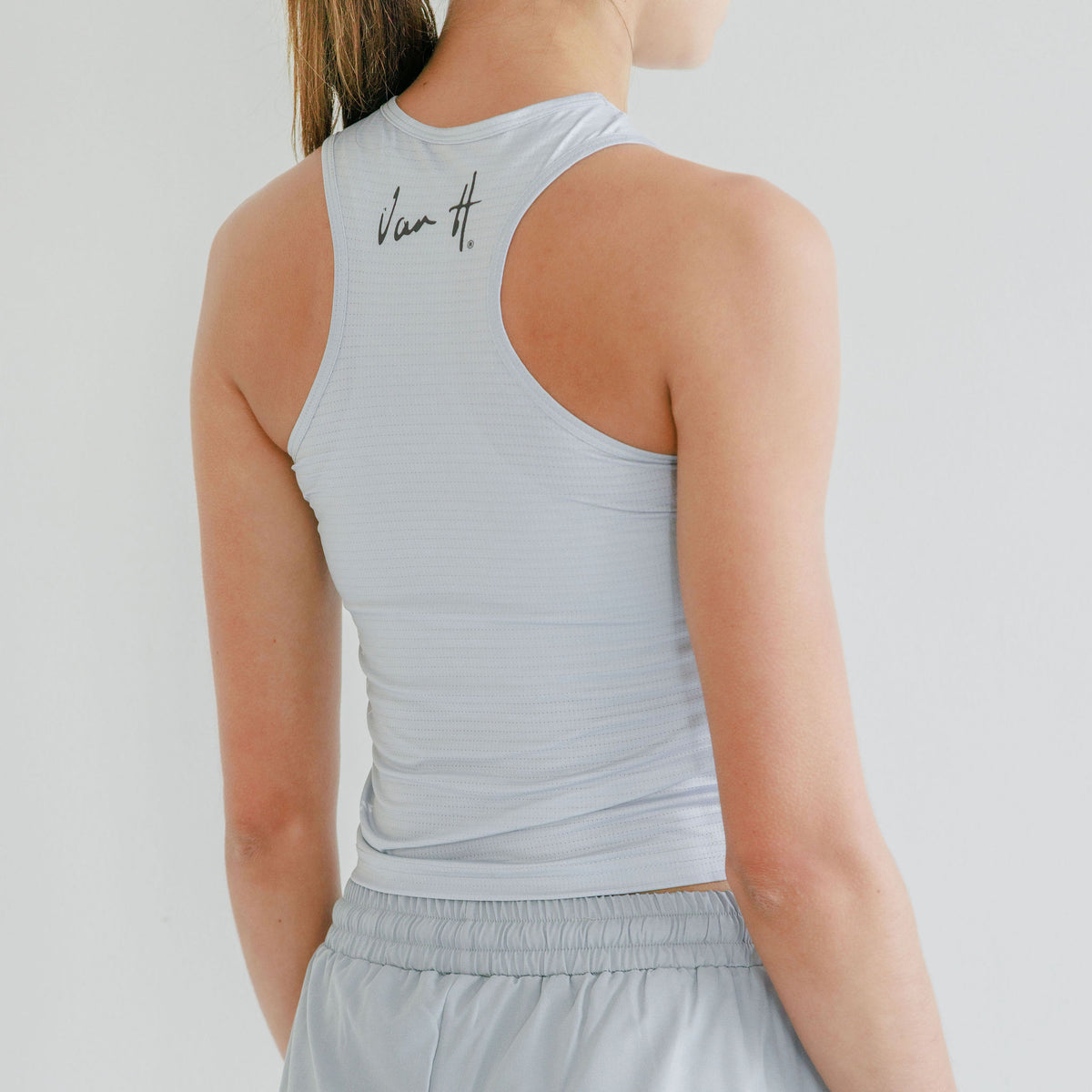 Grey raceback vest Womens