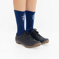 Navy H Socks