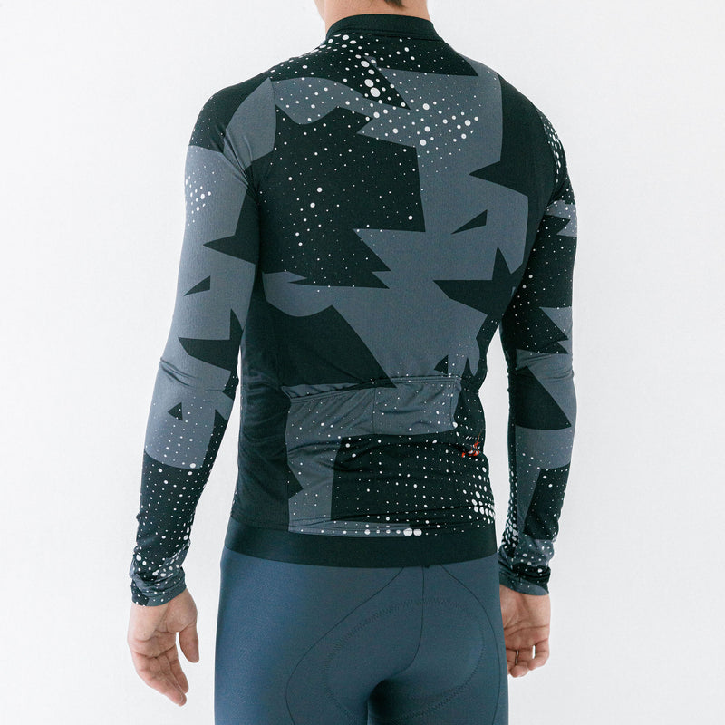 Mens Black Geo Jersey