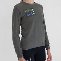 Womens Sage Polar Fleece Top