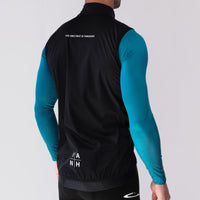 Mens Black All weather Gilet