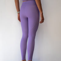 VanH Amethyst long running tights with pocket – alternate view