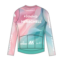 Femmes Turquoise Long Sleeve Jersey Mens