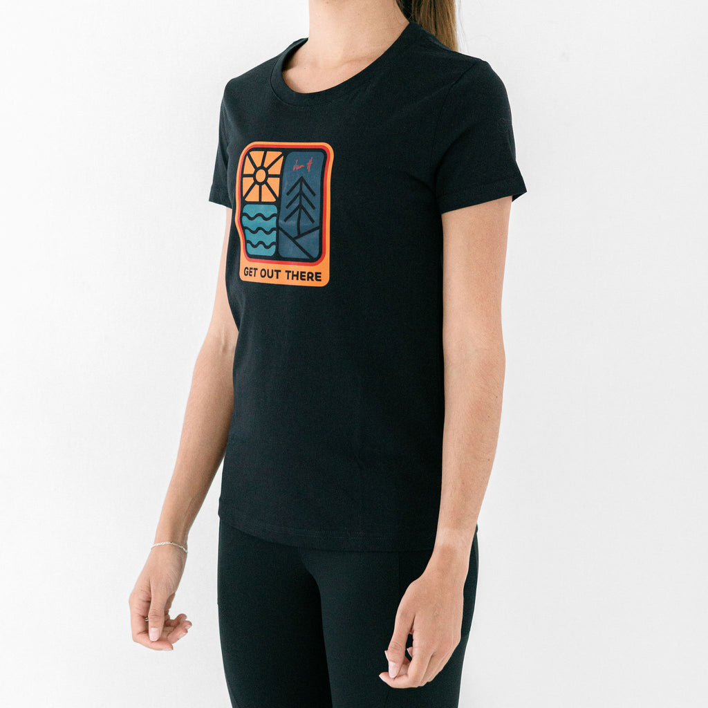 Womens Black t-shirt