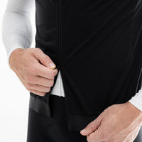 Mens Black All weather Gilet