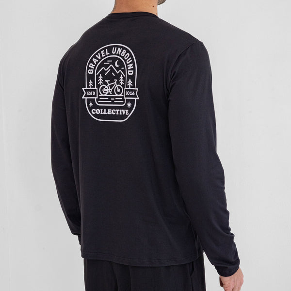 Mens Black Collective Warm Up Top
