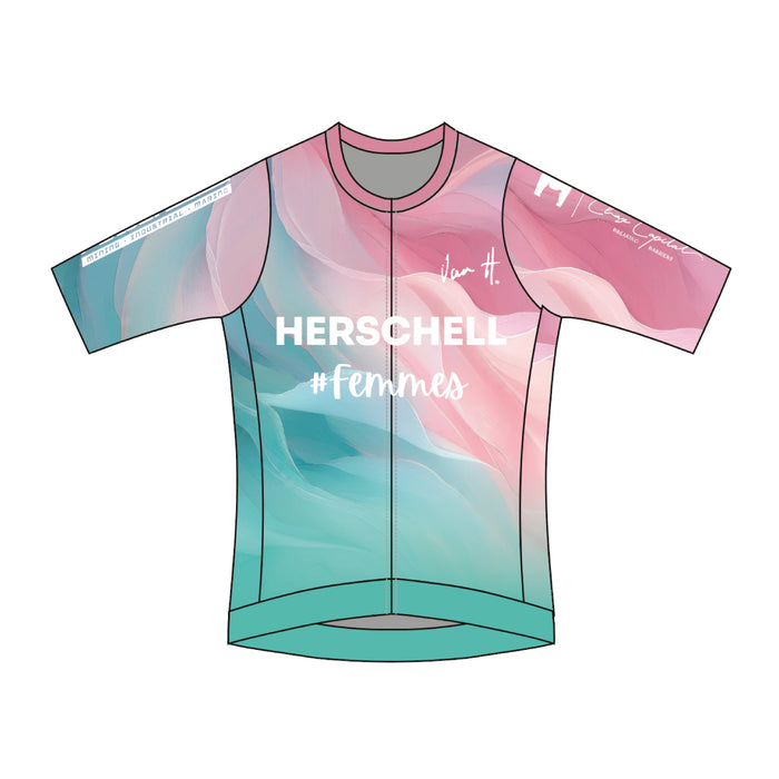 Femmes Turquoise Short Sleeve jersey Womens